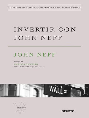 cover image of Invertir con John Neff